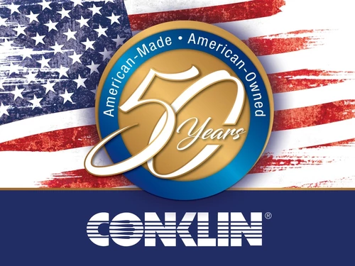 conklin 50 years logo